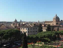 downtown rome, italy
