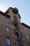 old half timbered warehouse in Malmo