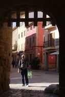 gates in the old town in Mallorca