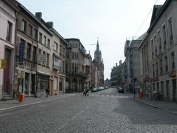 Landscape of belgium city