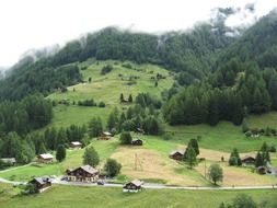 Seefeld Switzerland farmers mountain valley