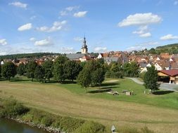 panorama of the countryside