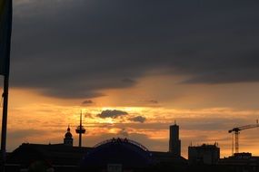 kÃ¶ln sonnenuntergang