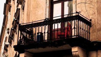 balcony terrace facade