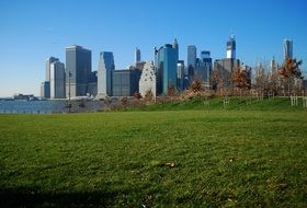 view of Manhattan, America