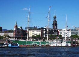 hamburg port of elbe