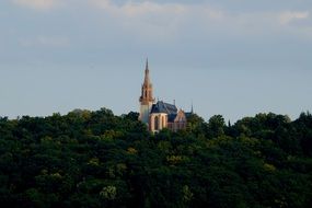 chapel on mountain rochusberg in Germany