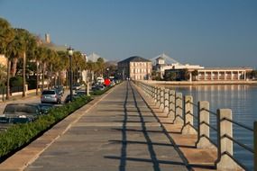 picturesque promenade, usa, south carolina, charleston