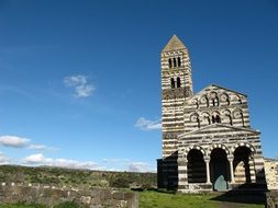 holy trinity of saccargia basilica religious building