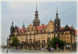 building with spiers in dresden