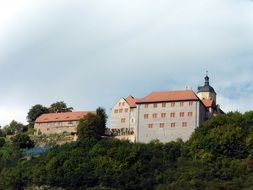 Jena - a university town in Germany on the River Hall