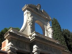 historically arch in Rome