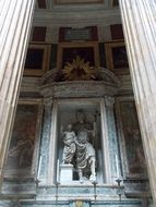 Jesus sculpture in Rome