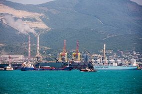 sea port