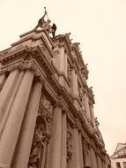 Church of Santa Maria del Giglio, detail, italy, venice