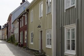 view of the city in Sweden