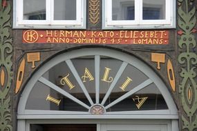 truss fachwerkhaus bar in italy