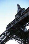 Eiffel tower on background of the sky