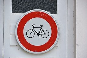 bicycle are prohibited