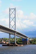 bridge over the river as a historic landmark