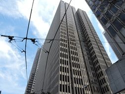 View of the skyscrapers of san francisco