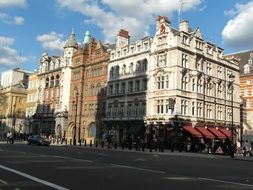 City architecture of London uk