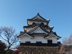 shrine in Hikone, Japan