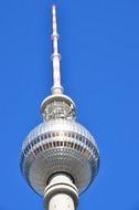 Super high tv tower in Berlin