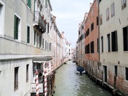 Waterway in Venice,Italy