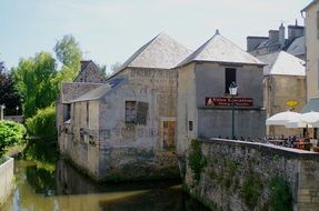 village in Normandy, France