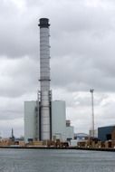 industrial chimney flue