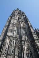 historical incredible cologne cathedral tower