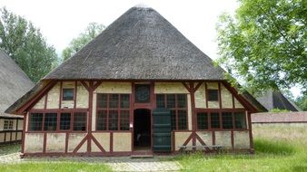 farmhouse in the open air museum in molfsee