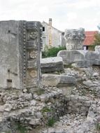 ruins of a stone building