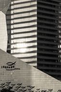 Office building in a city