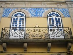 portugal beautiful window and balcony