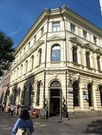 facade of a building in the center of Gothenburg