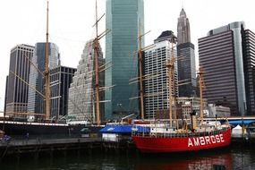 seaport in manhattan