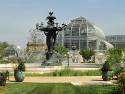 Bartholdi fountain in Washington