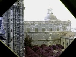 Historical cathedral in Spain