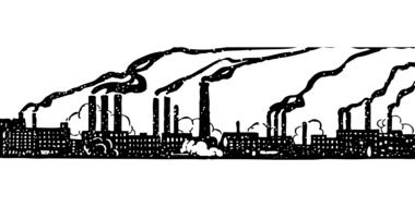 painted smoking factories