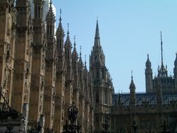 towers as an element of parliament architecture in London