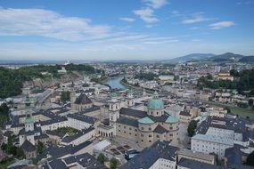 panorama of salzburg