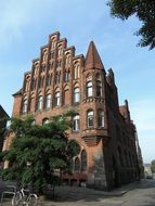 brick castle in Lubeck