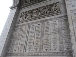 triumph arc in paris