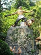 War Memorial in Sumberboto Forest