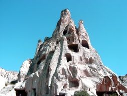 stone old house in cappadocia, turkey