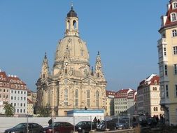 View of famous frauenkirche