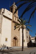 our lady church facade, spain, cadiz
