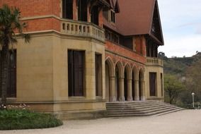 porch of Miramar Palace, spain, San Sebastian